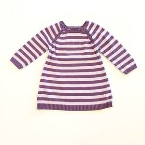 Gap 12-18 months striped sweater dress
